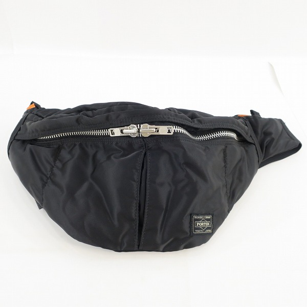 実際に弊社で買取させて頂いた(2)PORTER/ポーター TANKER タンカー WAIST BAG ウエストバッグ ブラック