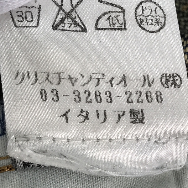 実際に弊社で買取させて頂いたDior Homme/ディオール オム 07SS エディ期 ファインドアゲイン ダメージ加工 デニムパンツ 7E3110610198/28の画像 5枚目