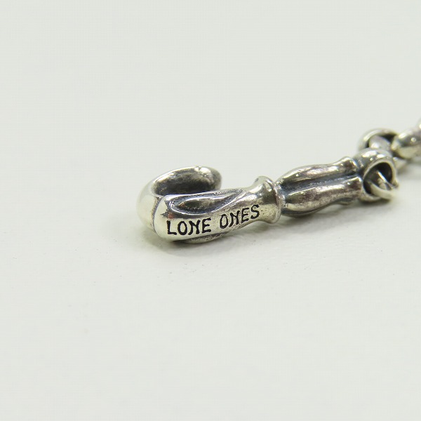 実際に弊社で買取させて頂いた【ギャラ付き】LONE ONES/ロンワンズ メイティングフライトフック ミニシルクチェーン ブレスレットLの画像 5枚目