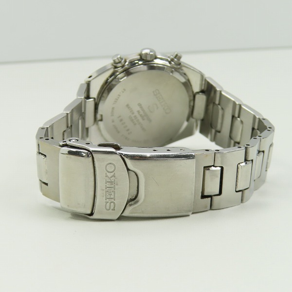 実際に弊社で買取させて頂いたSEIKO/セイコー クロノグラフ デイト クォーツ/ウォッチ/腕時計 7T62-0AA0の画像 2枚目
