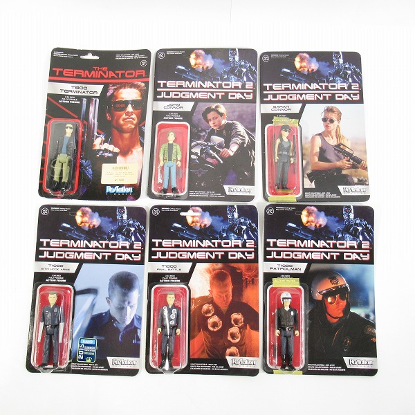 実際に弊社で買取させて頂いた【おまとめ/未開封含】ファンコ Re-Action ターミネーター,2 T800/T1000/サラ・コナー 他 3-3/4インチ フィギュア