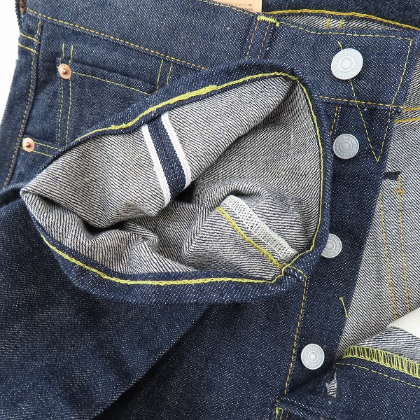 実際に弊社で買取させて頂いた【未使用】LEVI'S/リーバイス LVC 1966年モデル復刻 501XX 日本製 ビッグE デニムパンツ 66501-0117/W30 L36の画像 2枚目