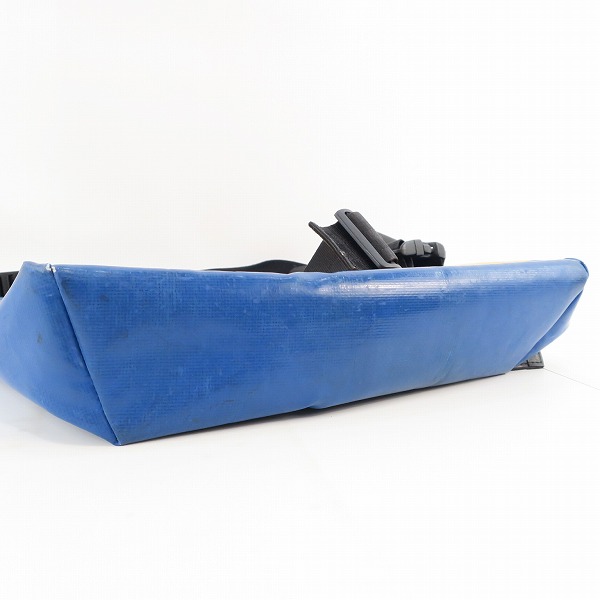 実際に弊社で買取させて頂いたFREITAG/フライターグ メッセンジャーバッグ/ショルダーバッグ ブルー/イエローの画像 2枚目