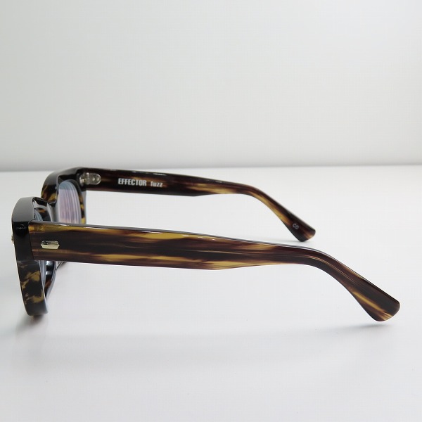 実際に弊社で買取させて頂いたEFFECTOR/エフェクター fuzz/ファズ ウェリントン型 度入り メガネフレーム/アイウェアの画像 1枚目