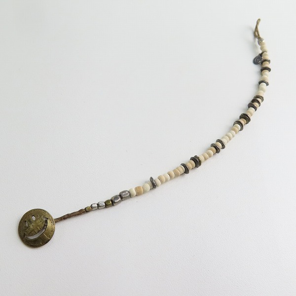 実際に弊社で買取させて頂いた(1)AMP JAPAN/アンプジャパン Coconut Beads Bracelet/ココナッツ ビーズ ブレスレットの画像 7枚目