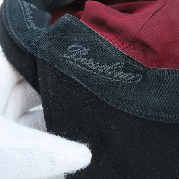 実際に弊社で買取させて頂いたBorsalino/ボルサリーノ ハンチング 帽子/L　の画像 9枚目