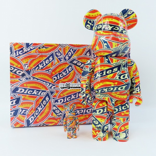 実際に弊社で買取させて頂いたMEDICOM TOY/メディコムトイ BE@RBRICK/ベアブリック Dickies/ディッキーズ 100%&400%