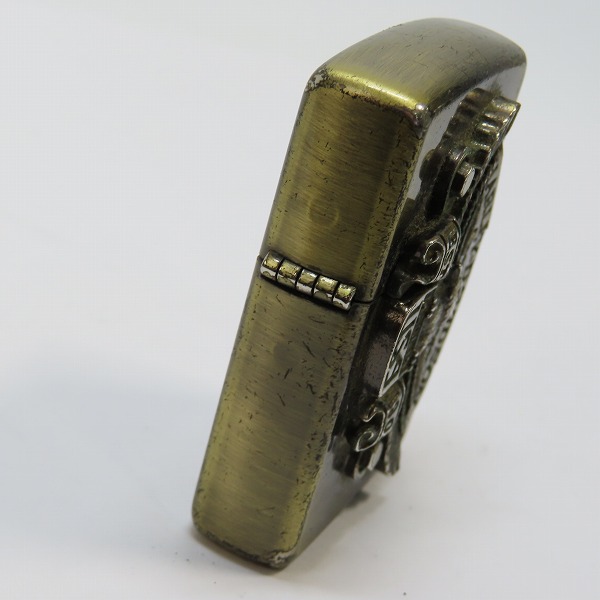 実際に弊社で買取させて頂いたZIPPO/ジッポー HARLEY-DAVIDSON/ハーレーダビッドソン THE AMERICAN LEGEND メタル貼り/1994年製の画像 2枚目