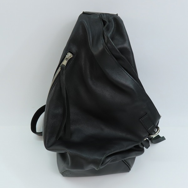 実際に弊社で買取させて頂いたAKM/エイケイエム MINI FOLD BAG ショルダーバッグ ラムレザー 