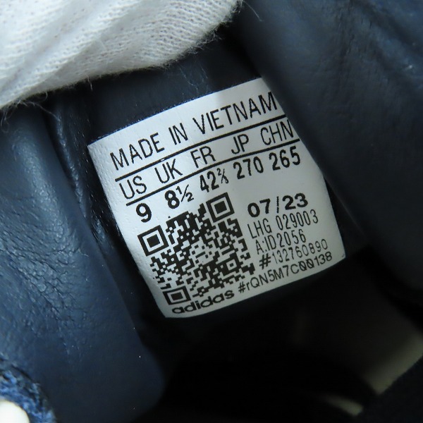 実際に弊社で買取させて頂いた【未使用】adidas/アディダス SAMBA OG/サンバ オリジナル ローカットスニーカー ID2056/27.0の画像 5枚目