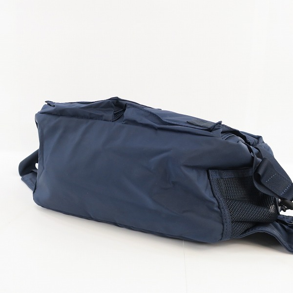 実際に弊社で買取させて頂いたHEAD PORTER/ヘッドポーター WAIST BAG ウエストバッグ 鞄 ネイビーの画像 2枚目