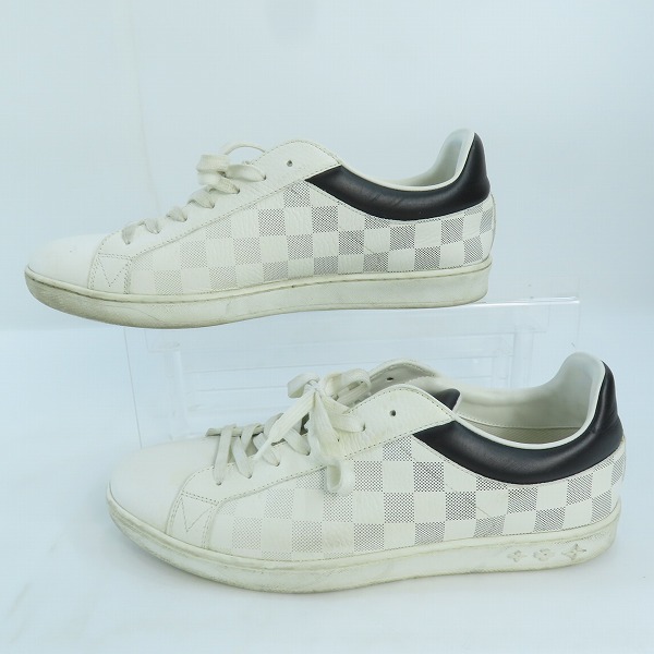 実際に弊社で買取させて頂いたLOUIS VUITTON ルイ ヴィトン スニーカー ルクセンブルグライン ダミエ LD0260/9の画像 3枚目