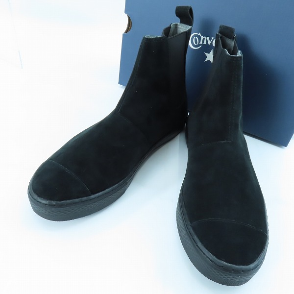 実際に弊社で買取させて頂いたCONVERSE/コンバース ALL STAR COUPE WR WV SUEDE SIDEGORE クップ スエード サイドゴア ブラック 26.5 