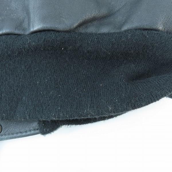 実際に弊社で買取させて頂いたSCHOTT/ショット 7010 USA製 カウハイド レザージャケット/36の画像 8枚目