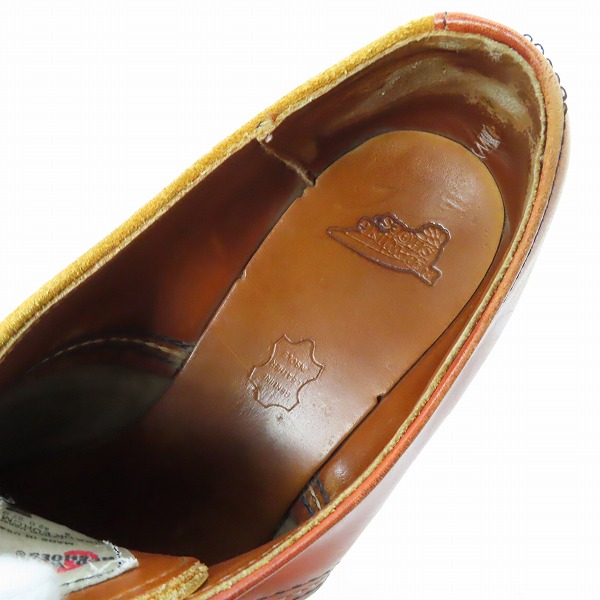 実際に弊社で買取させて頂いたRED WING/レッドウィング B&Y ユナイテッドアローズ別注 OXFORD/オックスフォード シューズ 8098/9Dの画像 4枚目