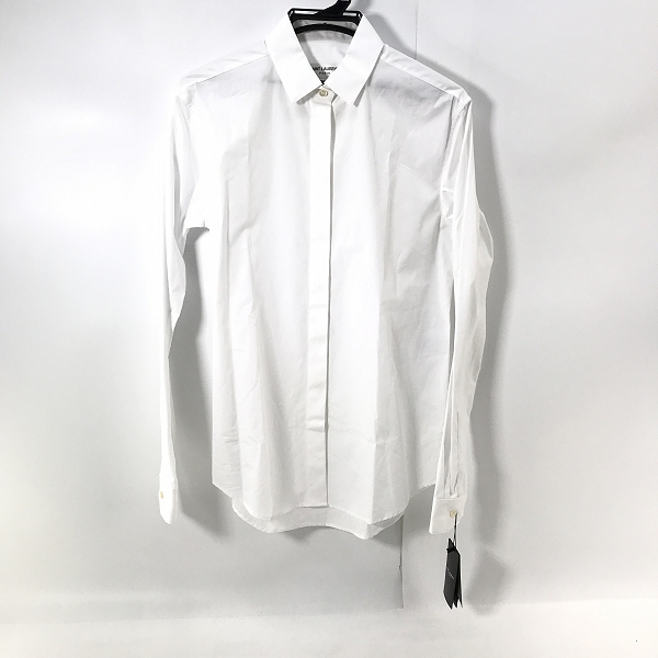実際に弊社で買取させて頂いたSAINT LAURENT/サンローラン コットン 長袖シャツ 481699 Y227W/F34