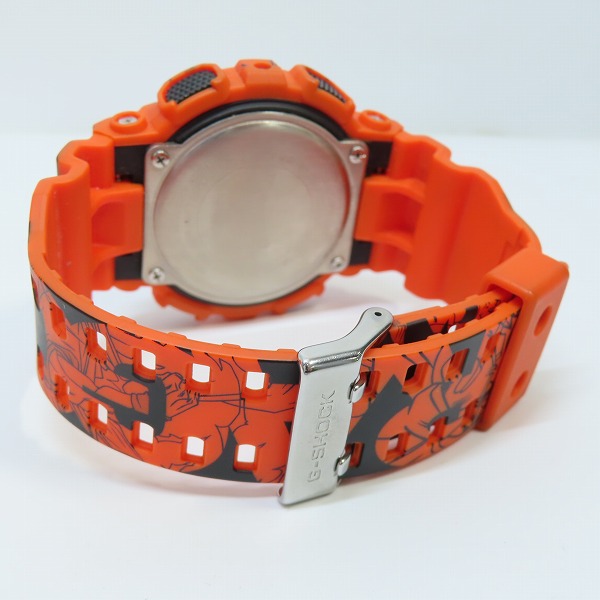 実際に弊社で買取させて頂いたG-SHOCK×DRAGON BALL Z/Gショック×ドラゴンボールZ デジタルアナログ GA-110シリーズ コラボ 腕時計 GA-110JDB-1A4JRの画像 2枚目