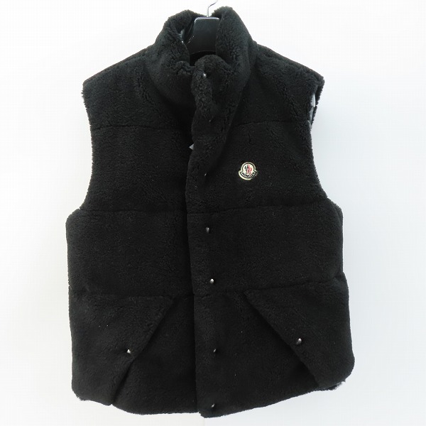 実際に弊社で買取させて頂いた【JPタグ】MONCLER/モンクレール 24AW COLBRICON リバーシブル ベスト BLACK J20911A00148/1