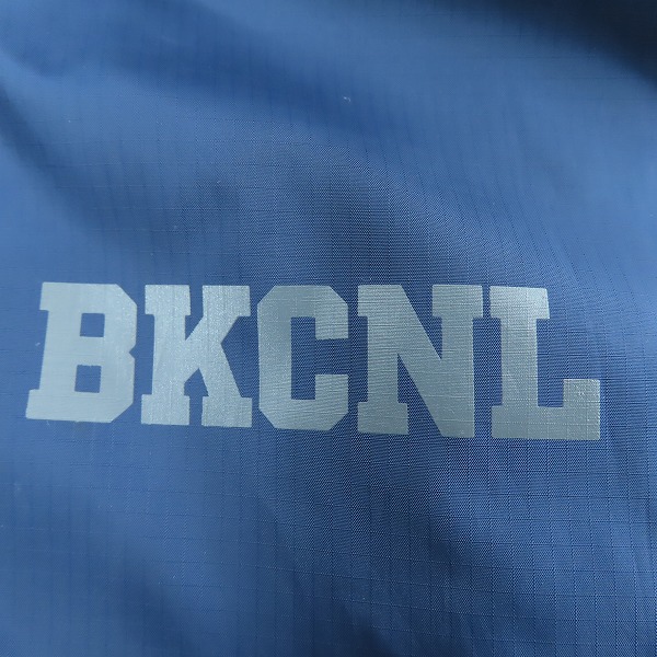 実際に弊社で買取させて頂いたBackChannel/バックチャンネル フーデッド コーチジャケット Lの画像 5枚目