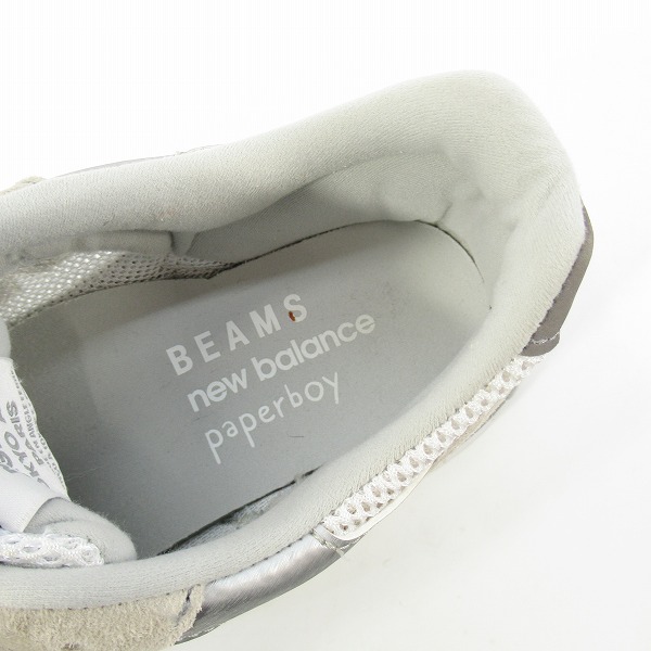 実際に弊社で買取させて頂いたNEW BALANCE×paperboyニューバランス×ペーパーボーイ /BEAMS 別注 イングランド製 スニーカー/M920PPB/8.5Dの画像 4枚目