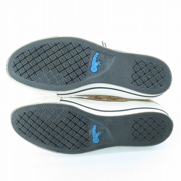 実際に弊社で買取させて頂いたCONVERSE/コンバース SUEDE ALL STAR 100 CENTERZIP HI スエード オールスター 1CL744 26.5の画像 2枚目