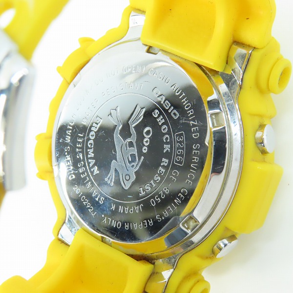 実際に弊社で買取させて頂いたG-SHOCK/Gショック 復刻版 FROGMAN/フロッグマン タフソーラー GF-8250-9JFの画像 3枚目