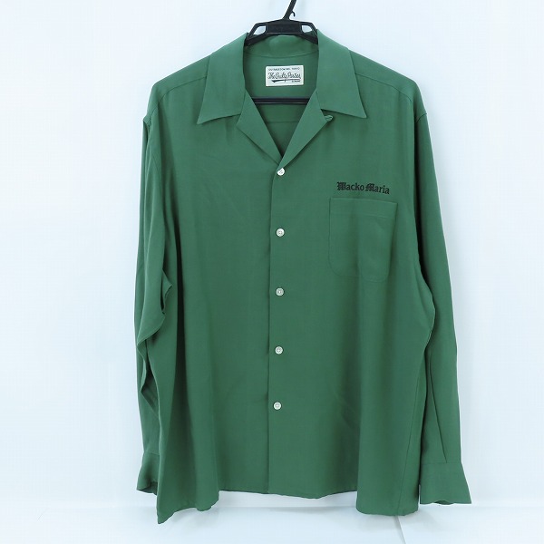 実際に弊社で買取させて頂いたWACKO MARIA/ワコマリア 50s SHIRT L/S オープンシャツ /XL
