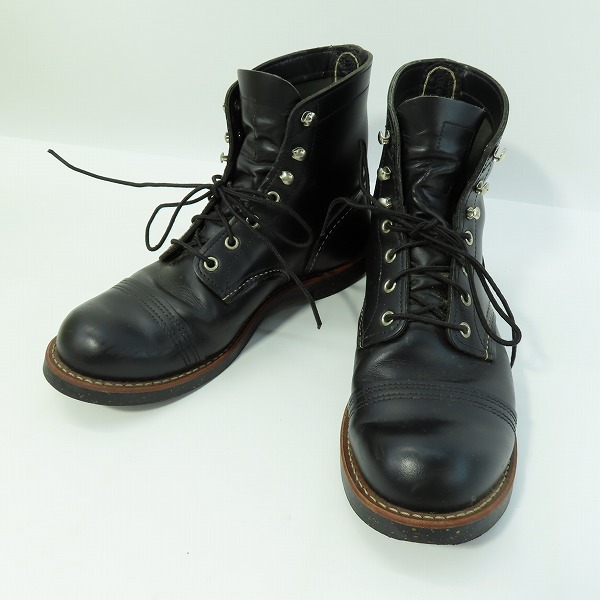 実際に弊社で買取させて頂いたRED WING/レッドウィング IRON RANGER/アイアン レンジャー ブーツ 8080/8.5D