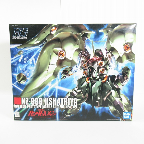 実際に弊社で買取させて頂いた【未組立】 BANDAI SPIRITS/バンダイスピリッツ HGUC 1/144 機動戦士ガンダムUC クシャトリヤ/ガンプラ