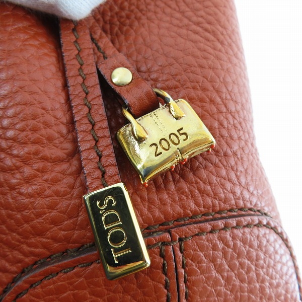 実際に弊社で買取させて頂いたTOD'S/トッズ Restyled D-Bag Dバッグ ショルダーバッグの画像 7枚目