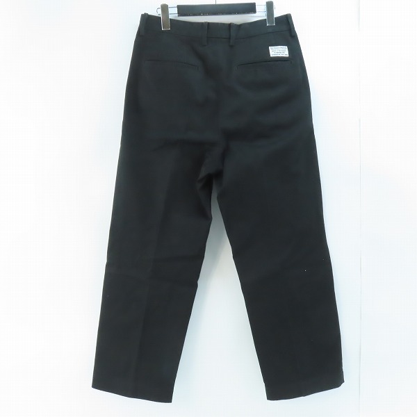 実際に弊社で買取させて頂いたWACKO MARIA/ワコマリア 23AW DOUBLE PLEATED CHINO TROUSER/ダブルプリーツチノトラウザーズパンツ 23FW-WMP-PT01/Mの画像 1枚目
