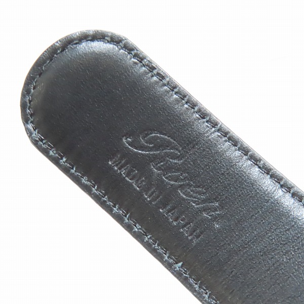実際に弊社で買取させて頂いたRoen/ロエン スカル バックル レザーベルトの画像 1枚目