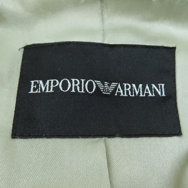 実際に弊社で買取させて頂いたEMPORIO ARMANI/エンポリオアルマーニ レディース ロングコート コート/RN103723/40の画像 2枚目