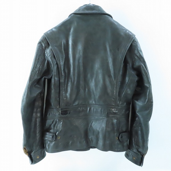 実際に弊社で買取させて頂いたBelstaff/ベルスタッフ BLACK PRINCE ブラックプリンス ザー ジャケット/44の画像 1枚目