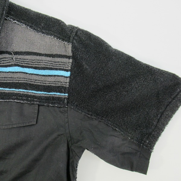 実際に弊社で買取させて頂いたUNDERCOVERISM/アンダーカバーイズム 半袖 切り替えワークシャツ Mの画像 3枚目