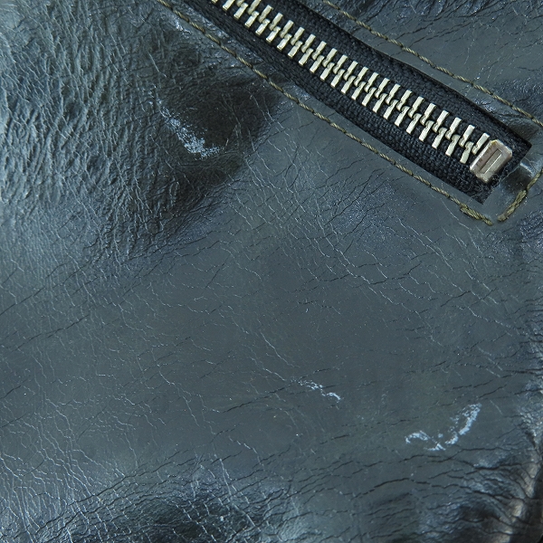 実際に弊社で買取させて頂いたHARLEY DAVIDSON/ハーレーダビッドソン 巾着型 レザー ショルダー/バックパックの画像 5枚目