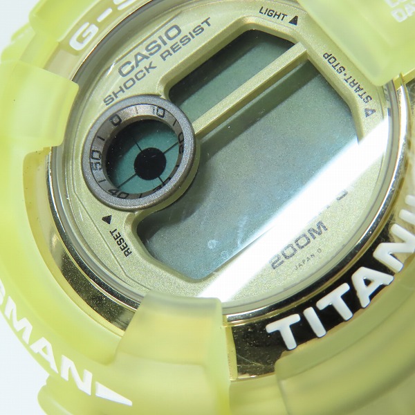 実際に弊社で買取させて頂いたG-SHOCK/Gショック W.C.C.S FROGMAN/フロッグマン ELマンタ DW-8201WC-9T【動作未確認】の画像 4枚目