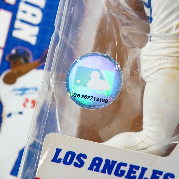 実際に弊社で買取させて頂いた【未開封】McFARLANE TOYS/マクファーレントイズ ロサンゼルス・ドジャース SHAWN GREEN/ADRIAN BELTRE フィギュア 2点セットの画像 6枚目