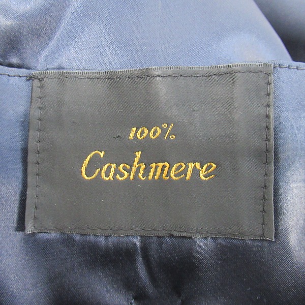 実際に弊社で買取させて頂いたBurberrys/バーバリーズ カシミヤ100％ チェスターコート/6Rの画像 4枚目