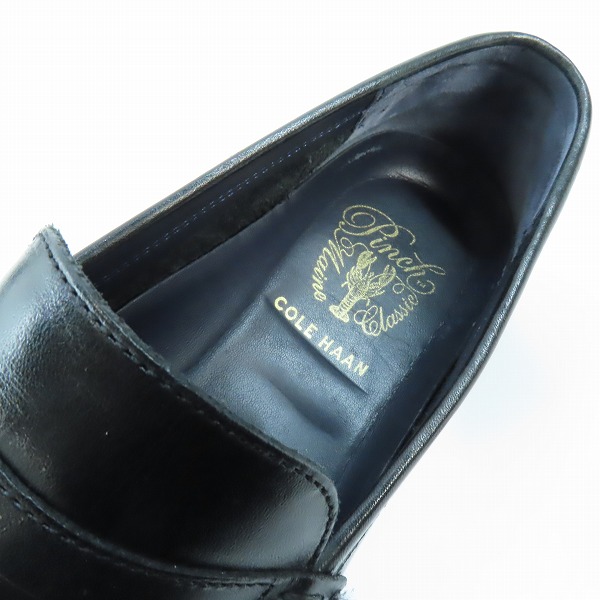 実際に弊社で買取させて頂いたCOLE HAAN/コールハーン ピンチ グランド クラシック ペニー ローファー C27953/8.5の画像 4枚目