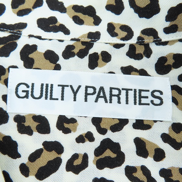 実際に弊社で買取させて頂いたWACKO MARIA/ワコマリア LEOPARD HAWAIIAN SHIRT L/S レオパード ハワイアンシャツ/アロハシャツ/XLの画像 2枚目