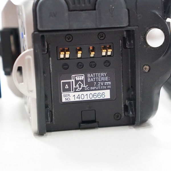 実際に弊社で買取させて頂いたVictor JVC/ビクターJVC GZ-MG70 ハードディスク ビデオカメラ 動作確認済みの画像 6枚目