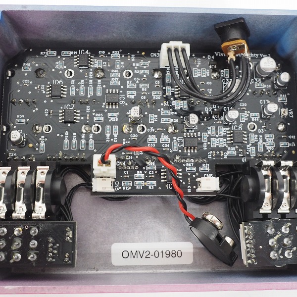 実際に弊社で買取させて頂いたVivie/ビビー OwlMighty ベース用 プリアンプ エフェクター【動作確認済】の画像 7枚目