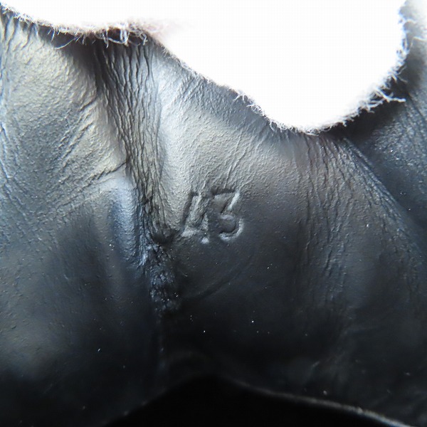 実際に弊社で買取させて頂いたMONCLER/モンクレール スエード ブーツ/シューズ 43の画像 5枚目