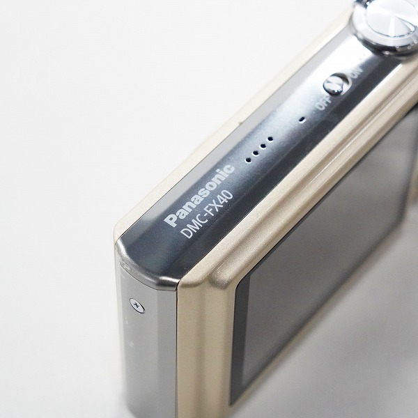 実際に弊社で買取させて頂いたPanasonic/パナソニック LUMIX DMC-FX40 コンパクトデジタルカメラ 動作確認済みの画像 5枚目