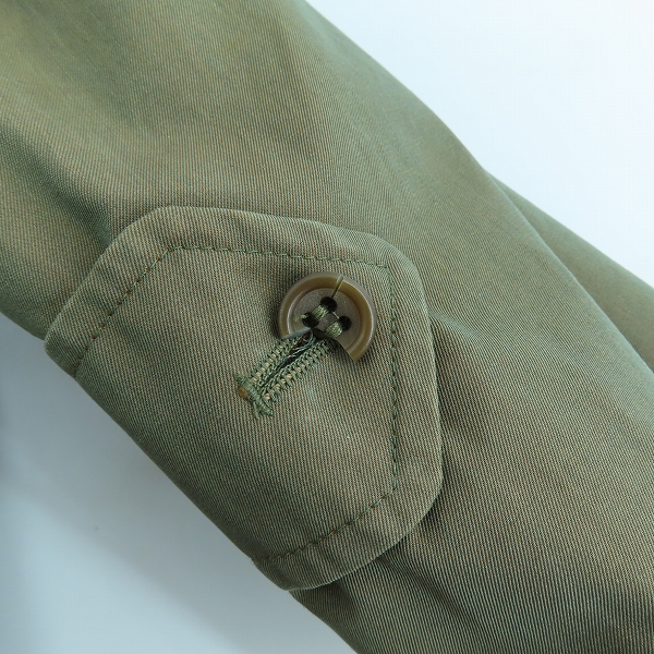 実際に弊社で買取させて頂いたBurberrys/バーバリーズ FOR Harrodsハロッズ イングランド製 コートの画像 5枚目