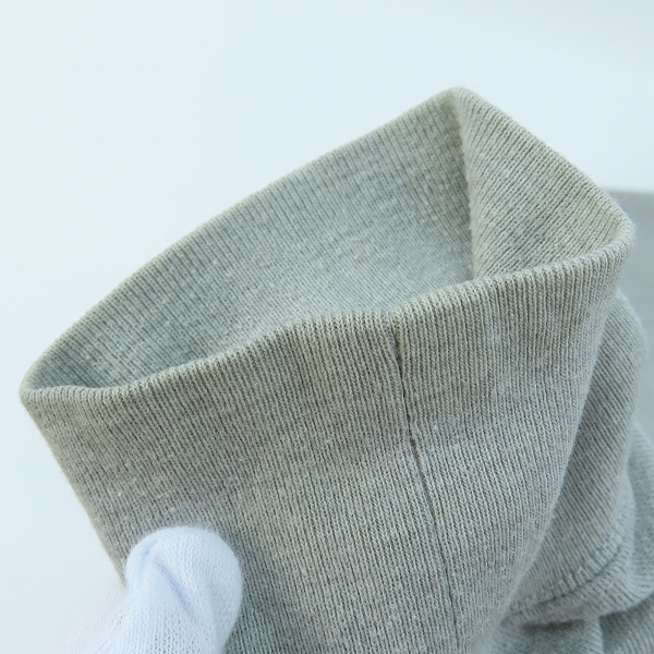 実際に弊社で買取させて頂いたA BATHING APE/アベイシングエイプ  BABY MILO ジップアップ パーカー グレー/Lの画像 5枚目