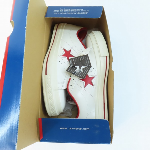 実際に弊社で買取させて頂いた【未使用】CONVERSE/コンバース MADE IN JAPAN/メイドインジャパン/日本製 ONE STAR/ワンスター/7.5の画像 8枚目