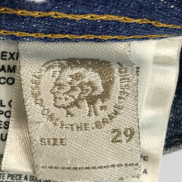 実際に弊社で買取させて頂いたDIESEL/ディーゼル VIKER WASH008AT デニムパンツ/ジーンズ/W29 L30の画像 5枚目