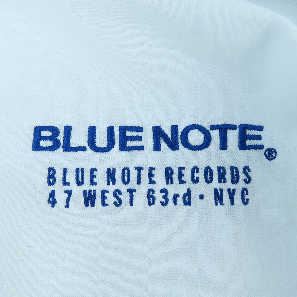 実際に弊社で買取させて頂いたWACKO MARIA/ワコマリア BLUE NOTE SWEAT SHIRT クルーネック スウェット ホワイト/XLの画像 6枚目